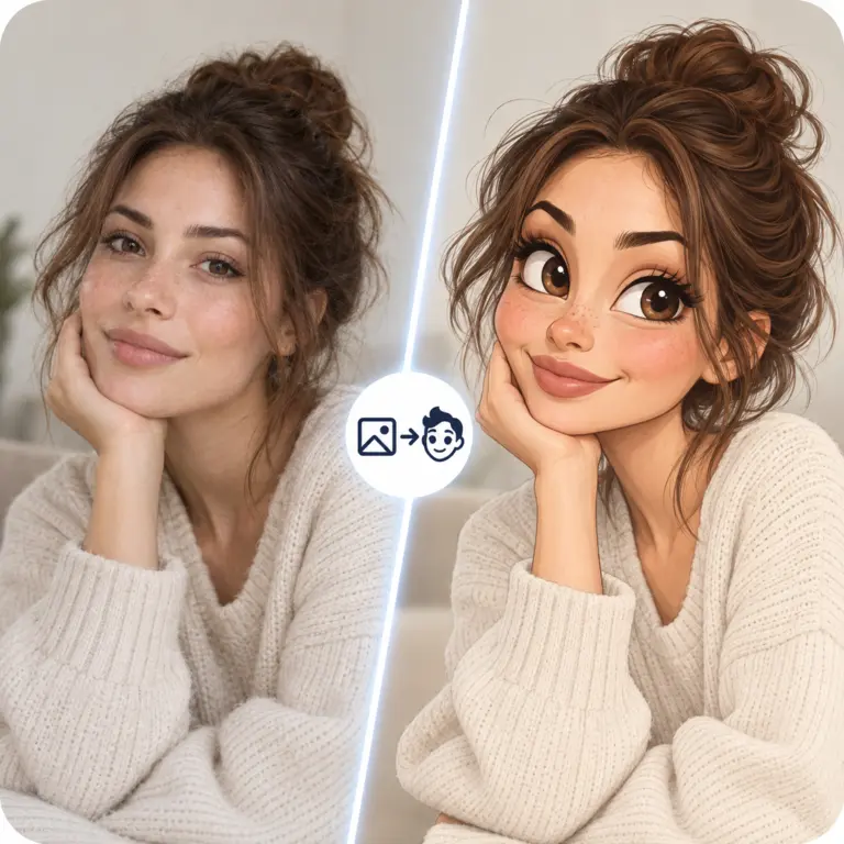 Fotoğraftan Karikatüre