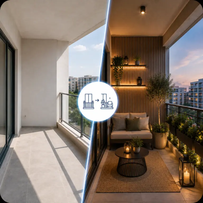 Balkon Dekorasyonu